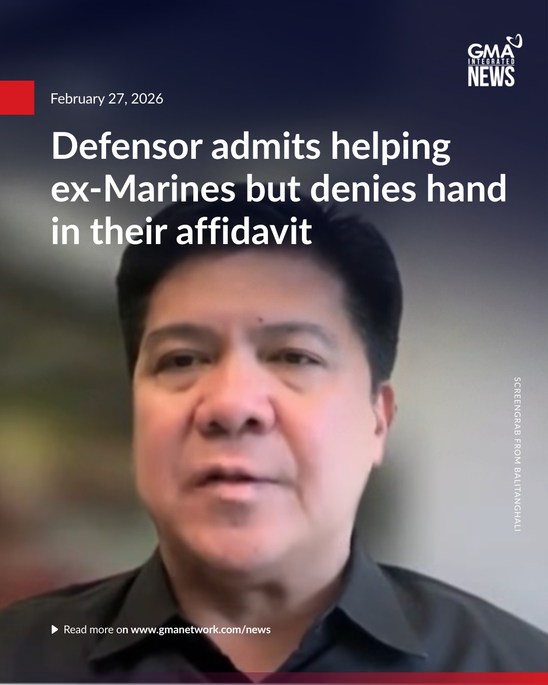 GMA - Former Anakalusugan party-list representative Mike Defensor ...