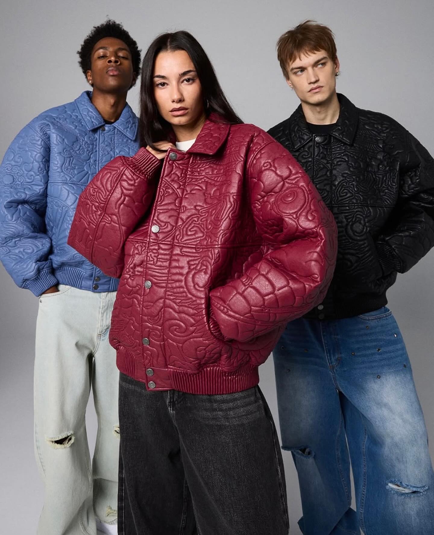 Grimey - SAMPANS PU LEATHER JACKET✨ Descubre todo FALLWINTER25 