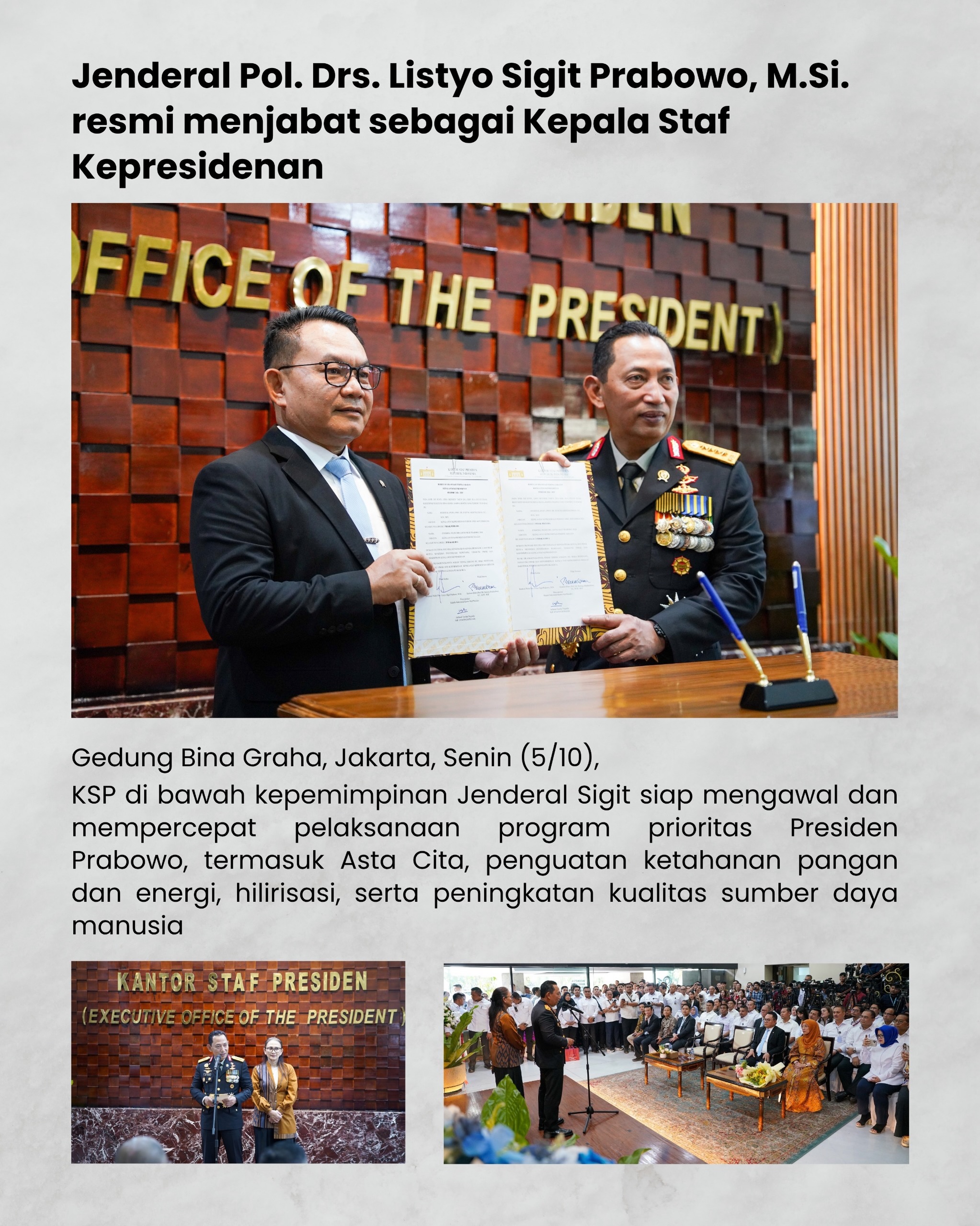 Kantor Staf Presiden Republik Indonesia (@KantorStafPresidenRI) • Facebook
