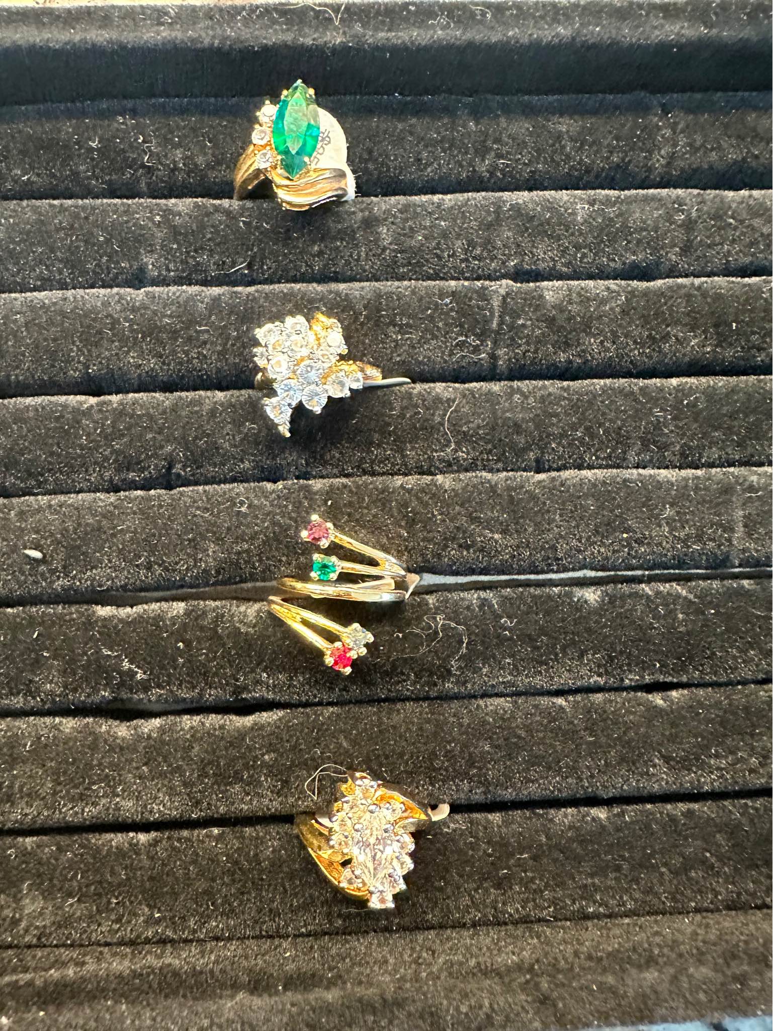 Vintage dead stock electroplated rings size 5 - Rings | Facebook ...