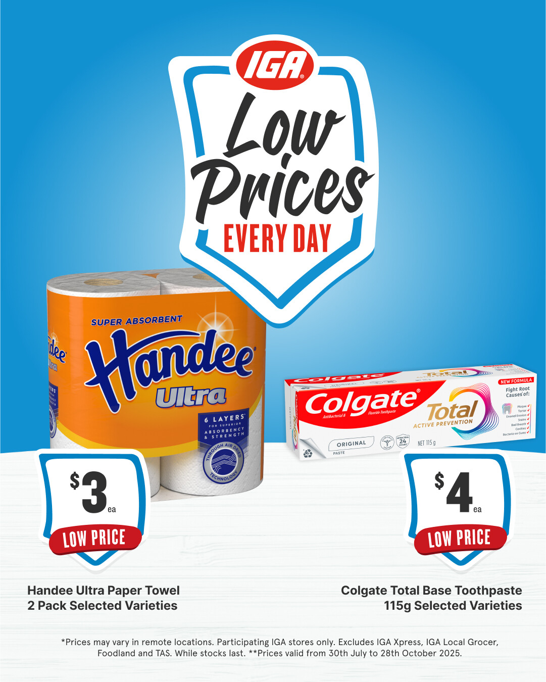 Lovey's - 💰 Low prices that keep you smiling! Handee Ultra Paper Towel ...