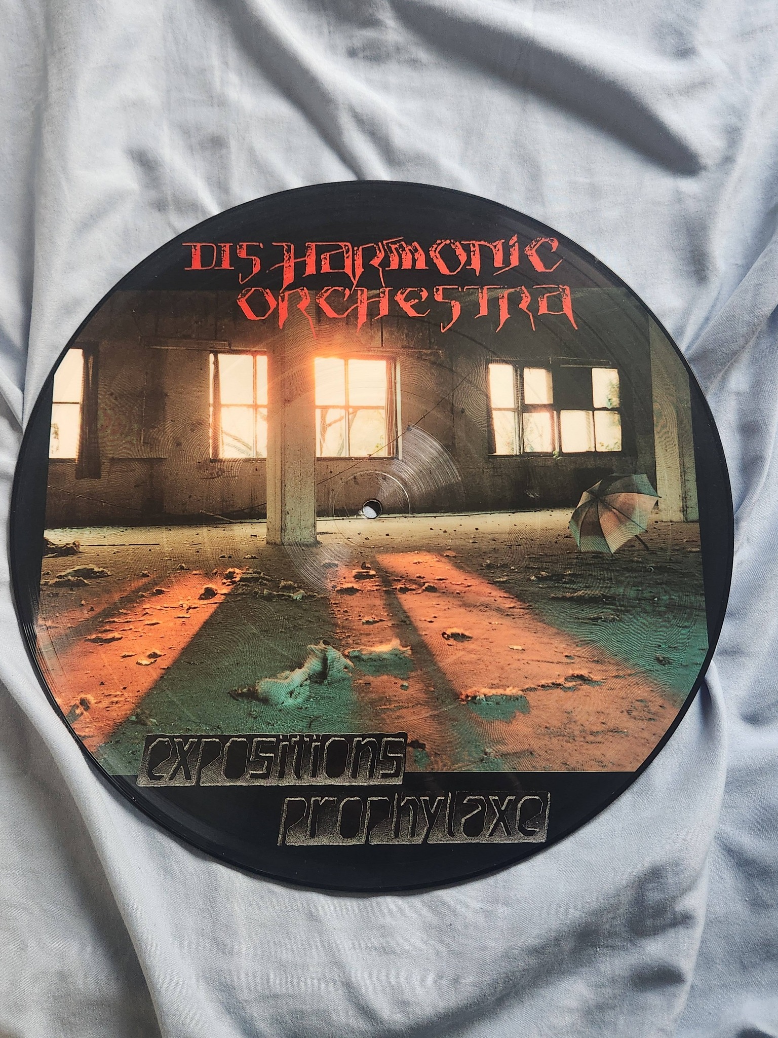 Dis Harmonie Orchestra's Expositions Prophylaxe picture disc