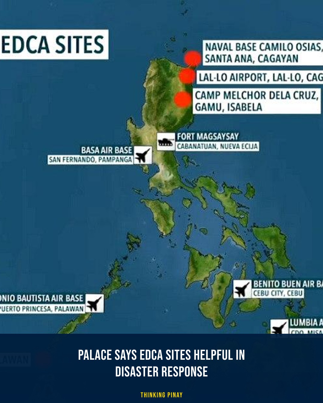Thinking - 🌪️ **Palasyo: EDCA Sites Ligtas sa Tugon sa Kalamidad** 🛡️ ...