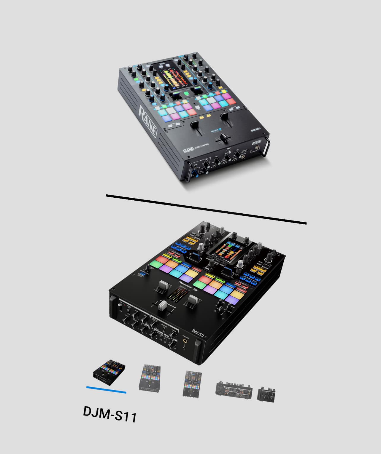Decisions decisions! Pioneer DJMS11 or Rane 72 🤔 Thoughts folks. TIA