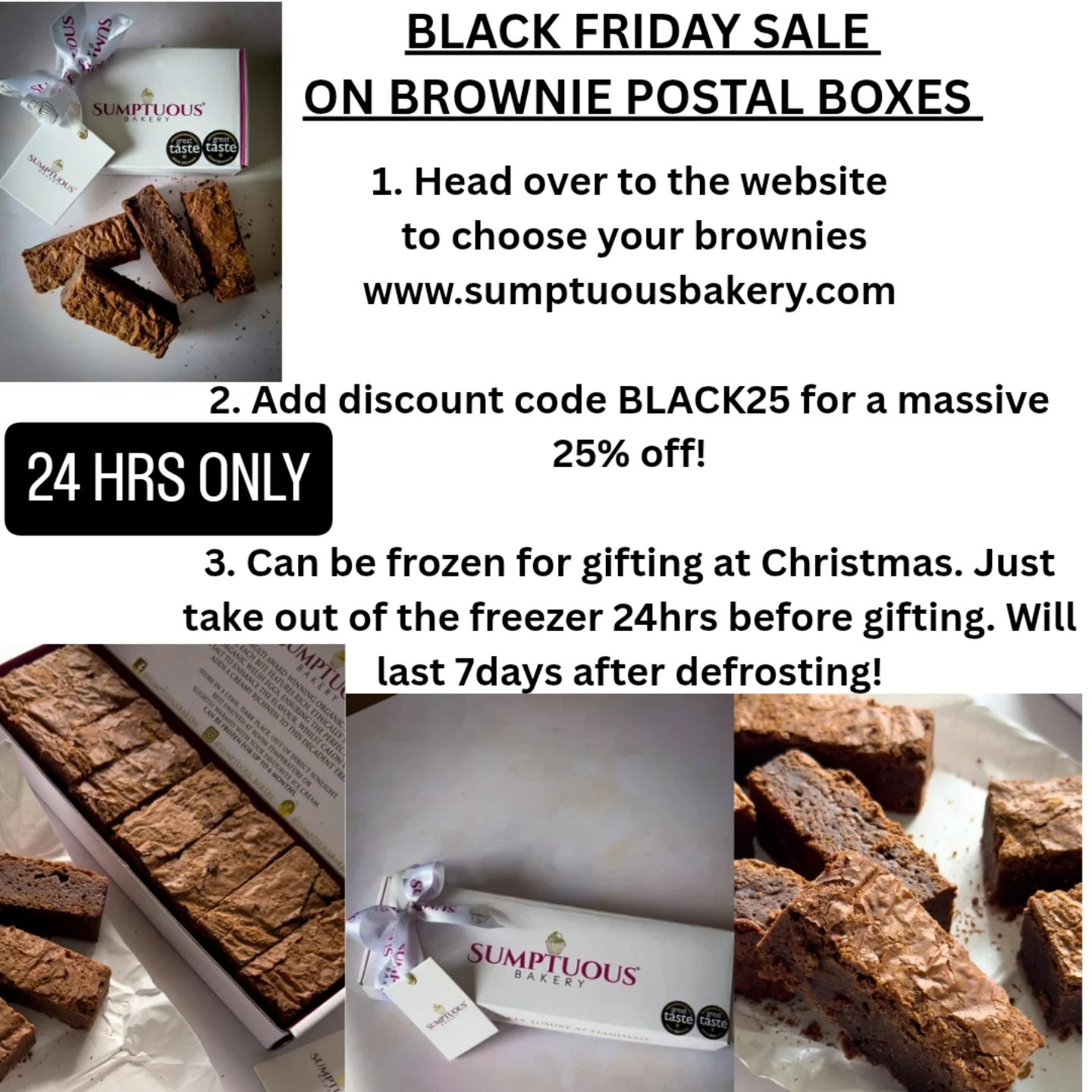 For the next 24hrs, our online,... - Sumptuous Bakery | Facebook