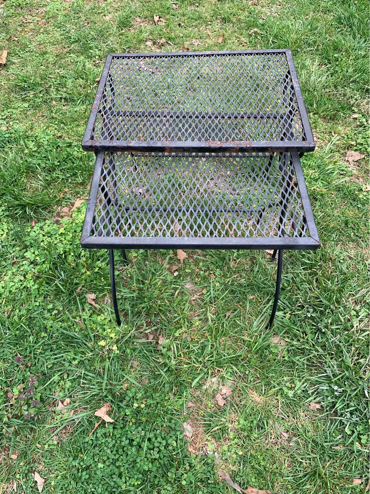 Smaller Vintage Table Of Two Nesting Tables (SEE Desc.) Tables