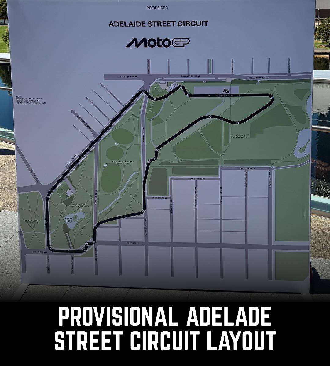 The Bikers Blog - The proposed Adelaide MotoGP circuit... | Facebook