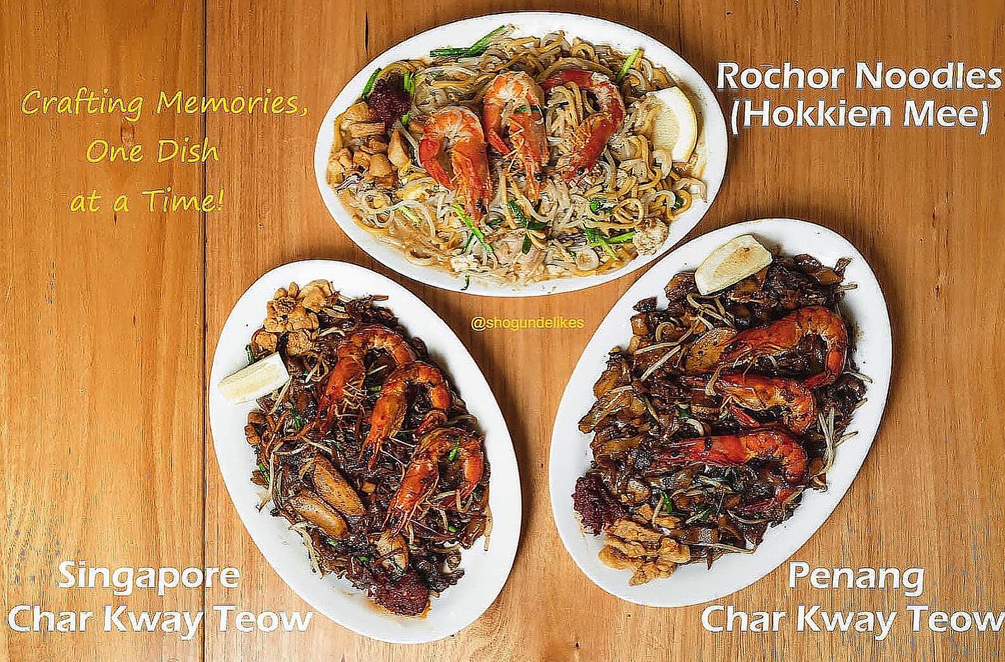 Shogun - Today’s Special: 🍝 1) Prawn / Fish / Chicken Rochor Noodles ...
