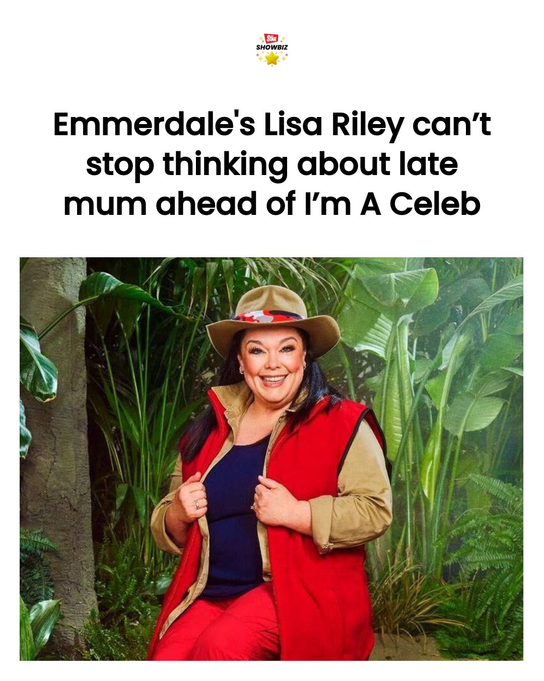 Daily - Emmerdale star Lisa Riley can’t stop thinking about her late ...