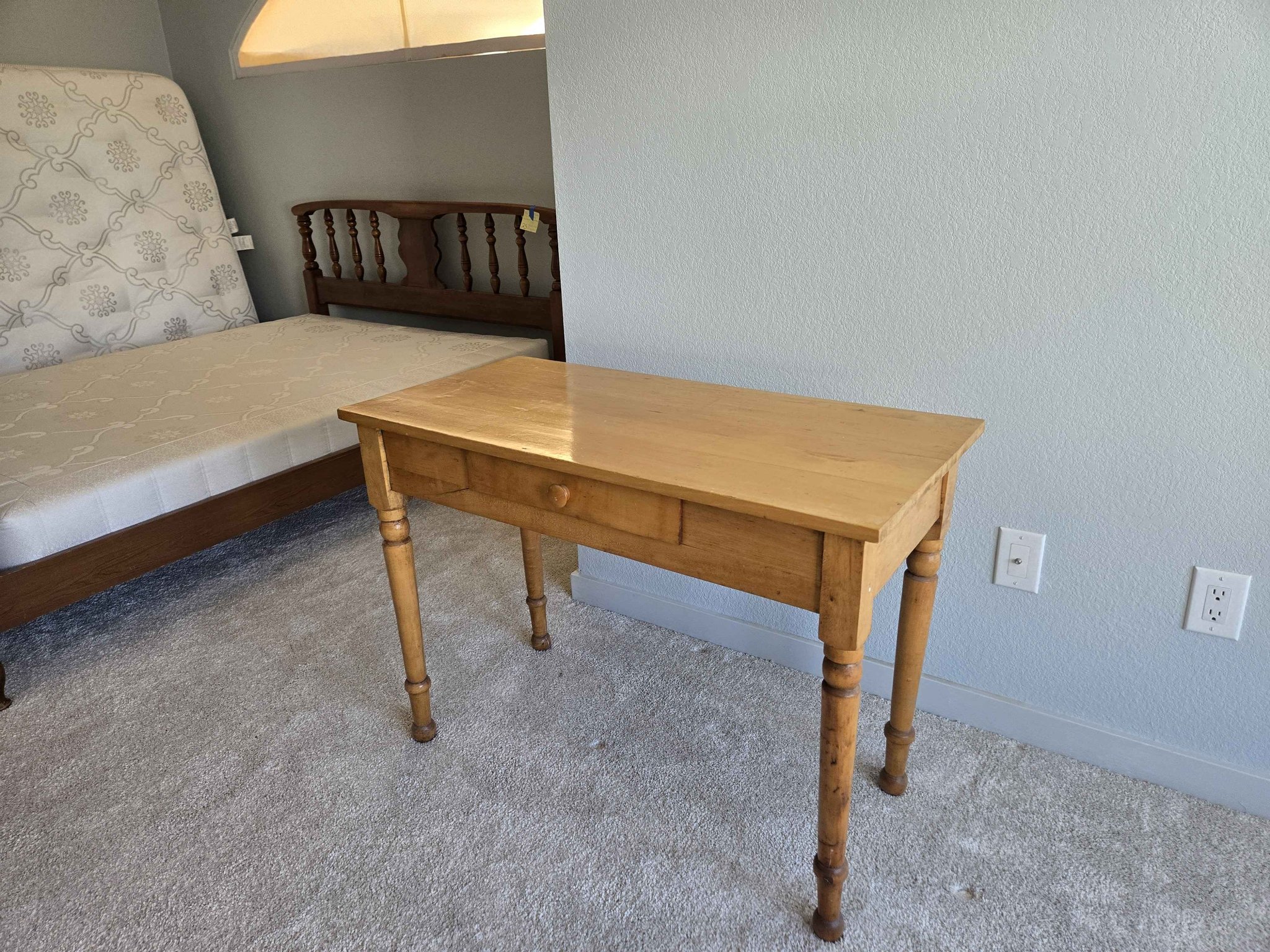 Small Solid Maple Library Desk ~ 50's Vintage! - Desks - Denver ...