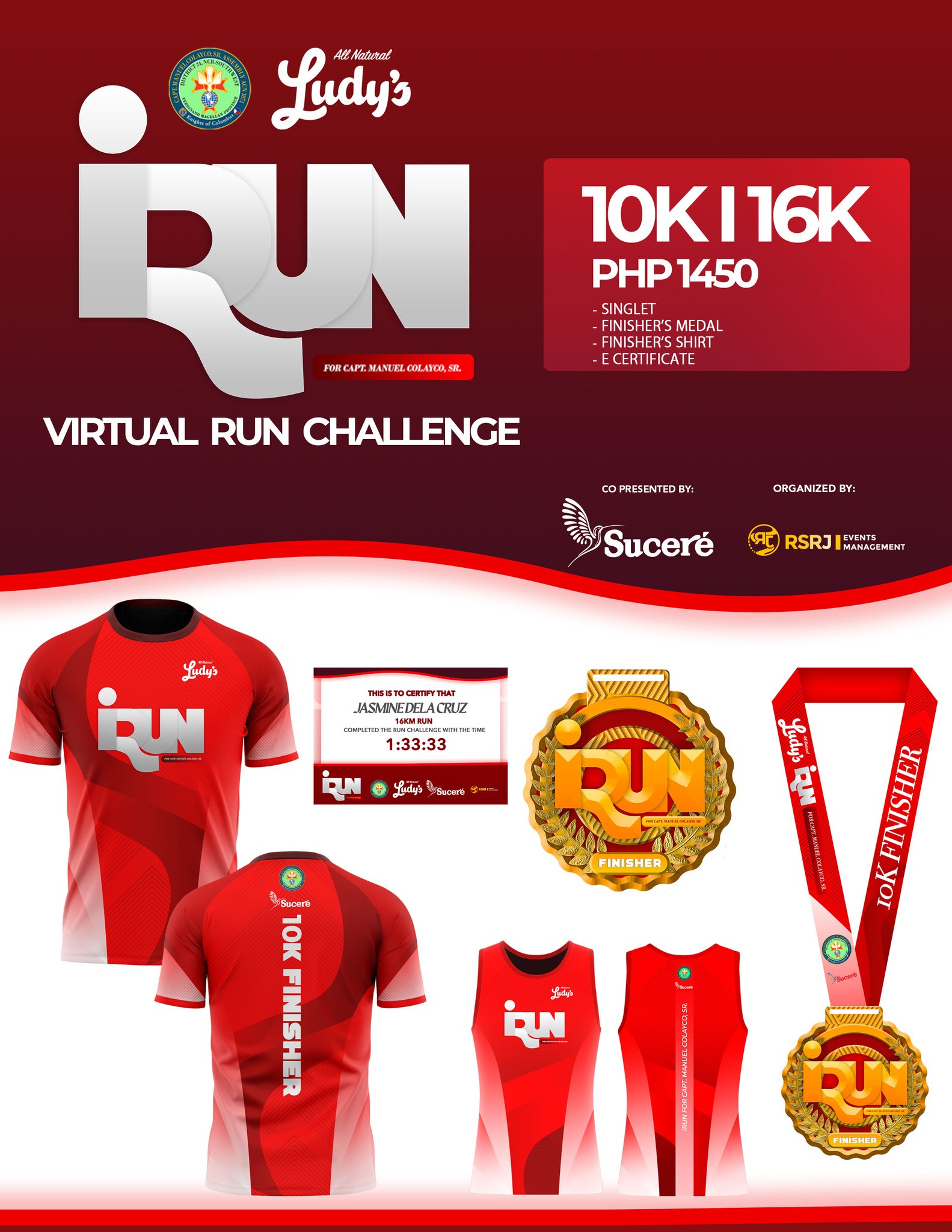 RSRJ - RSRJ Events Management support the mission of Ludy's IRUN for ...