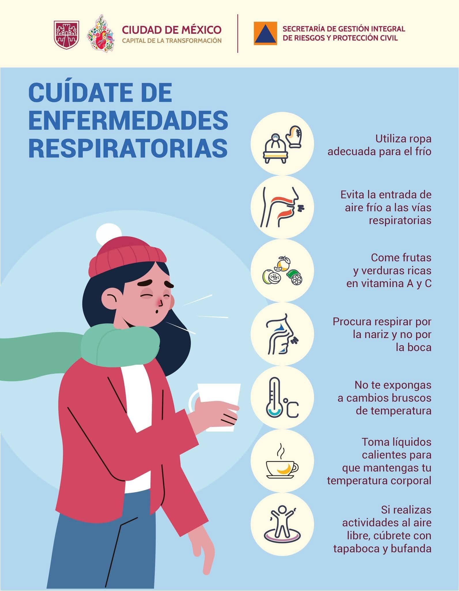 Mundo - La SGIRPC informa: En temporada de frío atiende estas ...