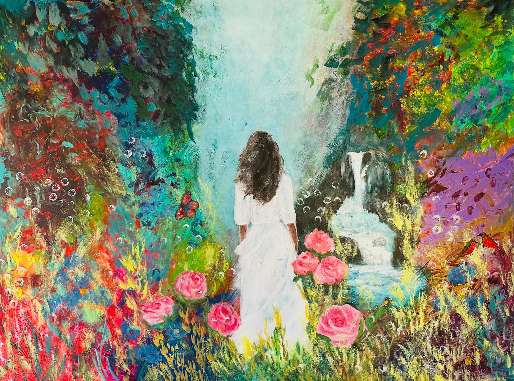 ｌｉｌｙ 　nella. x Garden of eden stella Stella - In the Garden 90 x 120 cm | Facebook