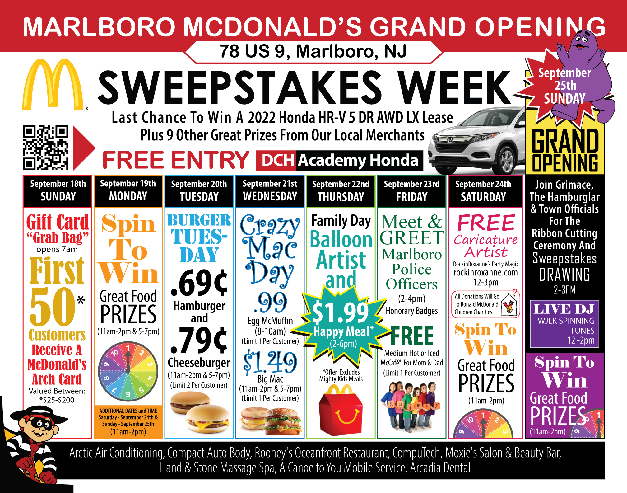 It's SWEEPS WEEK at the Marlboro... - Marlboro McDonald's