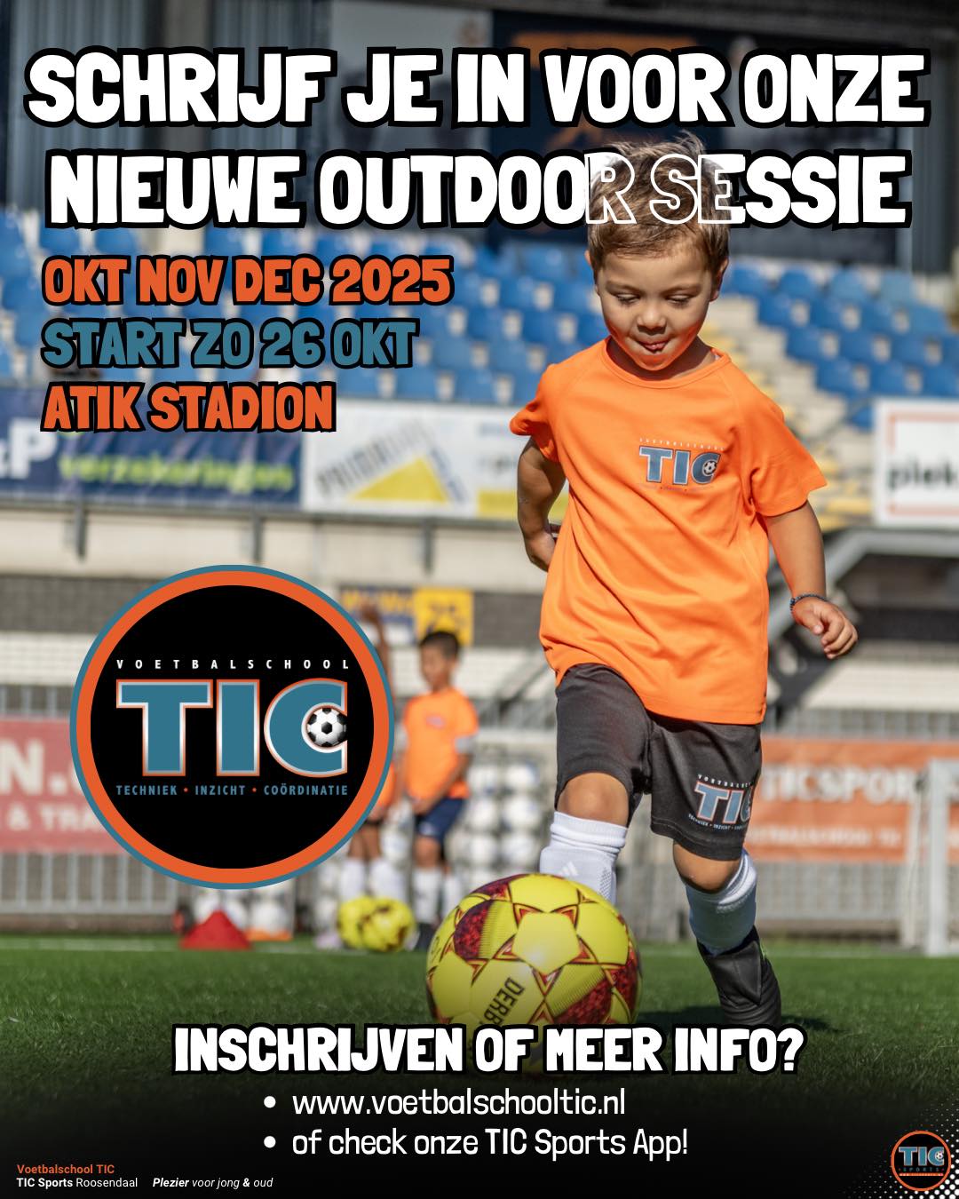 Voetbalschool TIC added a new photo —... - Voetbalschool TIC