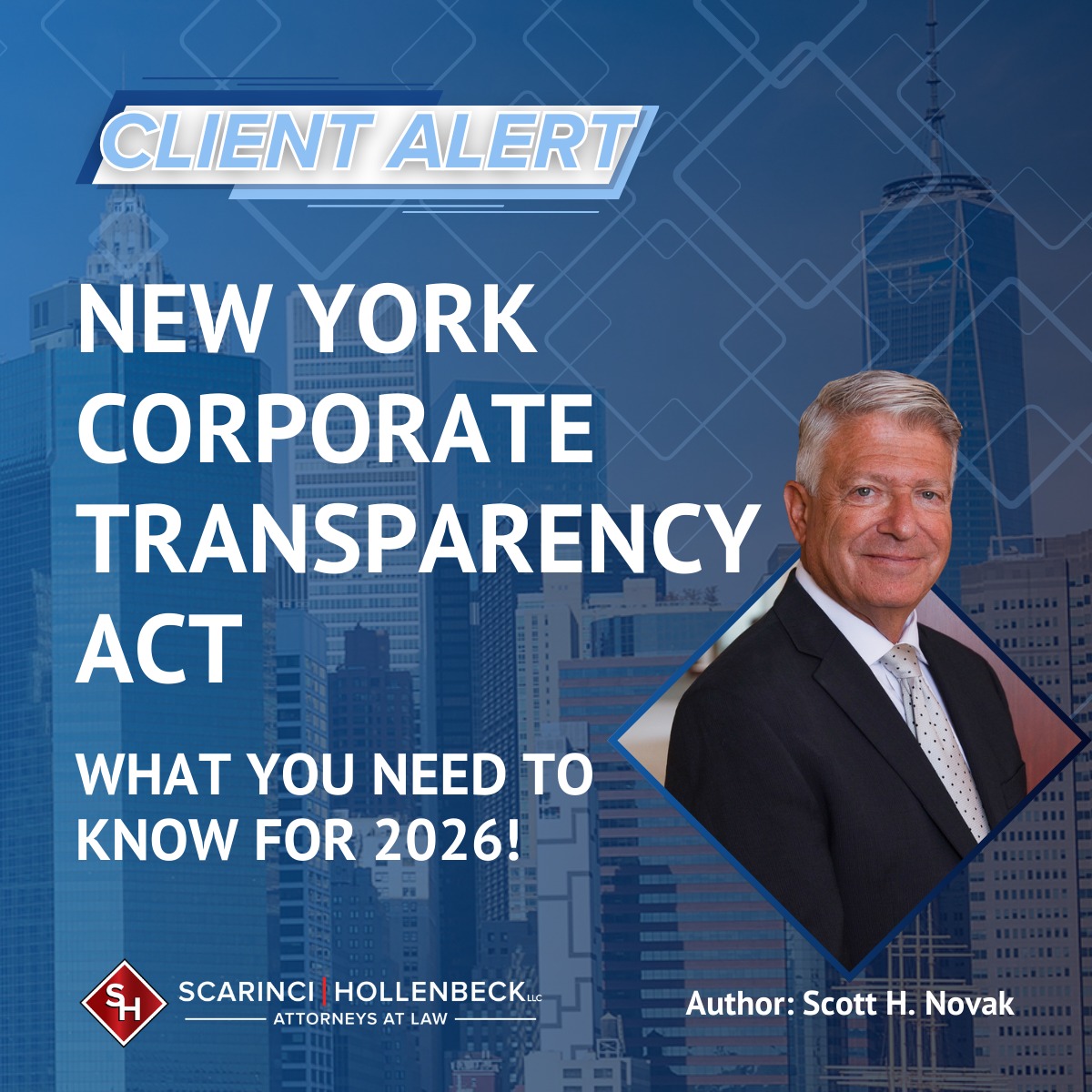 🚨 New York Corporate... - Scarinci Hollenbeck, LLC | Facebook