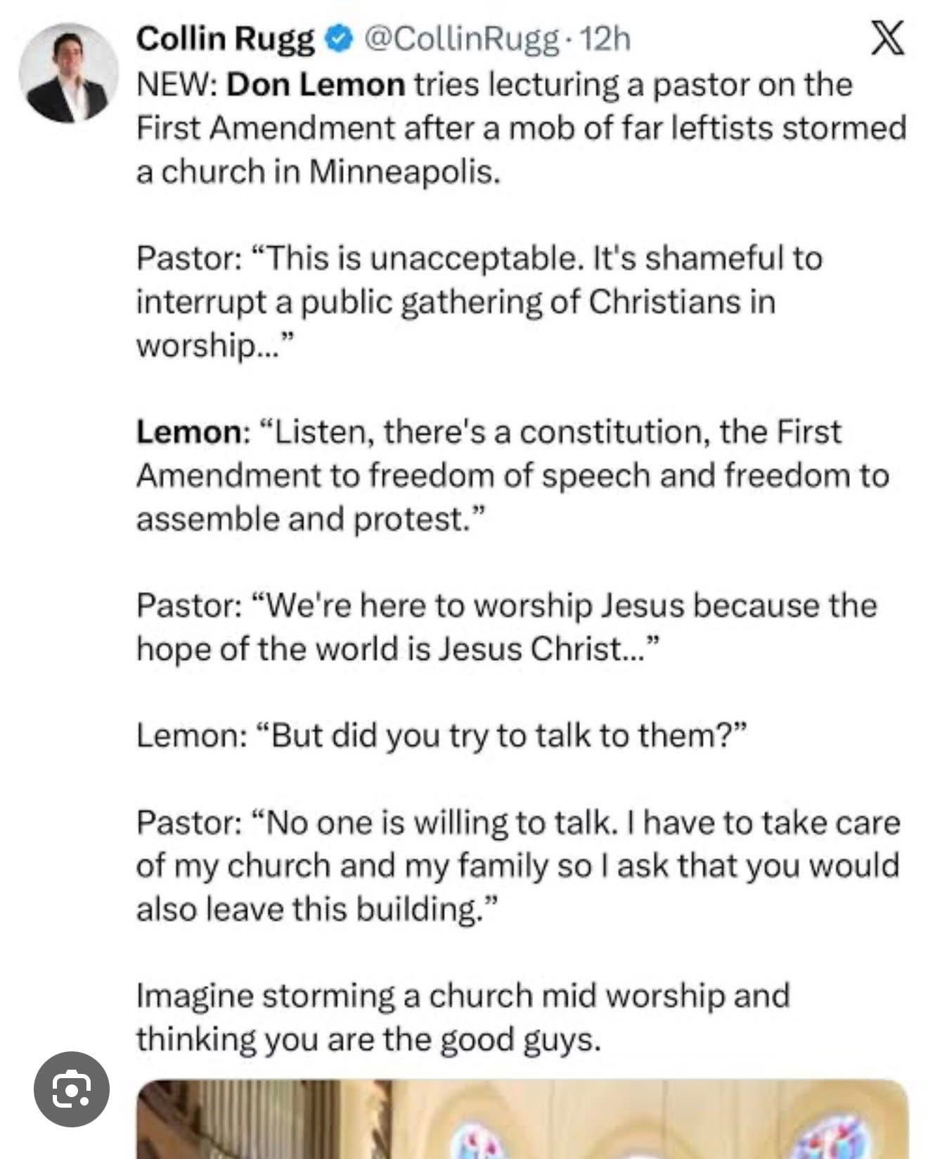 Dan - The double standard could not be more obvious. What Don Lemon and ...