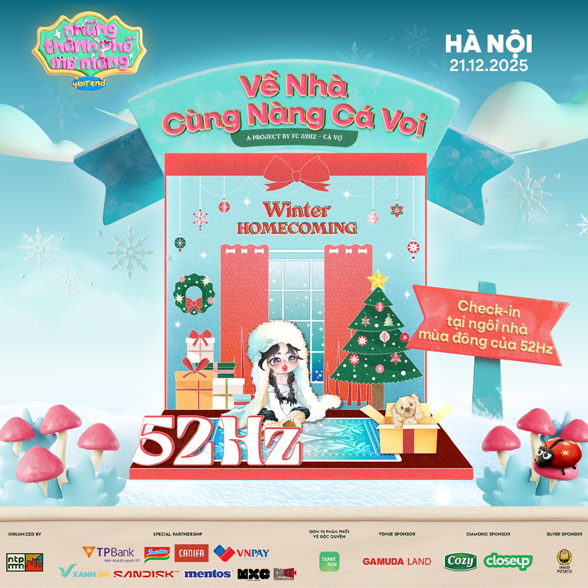 Những - “WINTER HOMECOMING” - FAN PROJECT 52HZ MỞ CỬA ĐÓN KHÁCH TRÚ ...