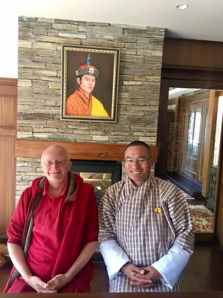 Tshering Tobgay - Met Lama Zhenphen - full time social worker, one of ...