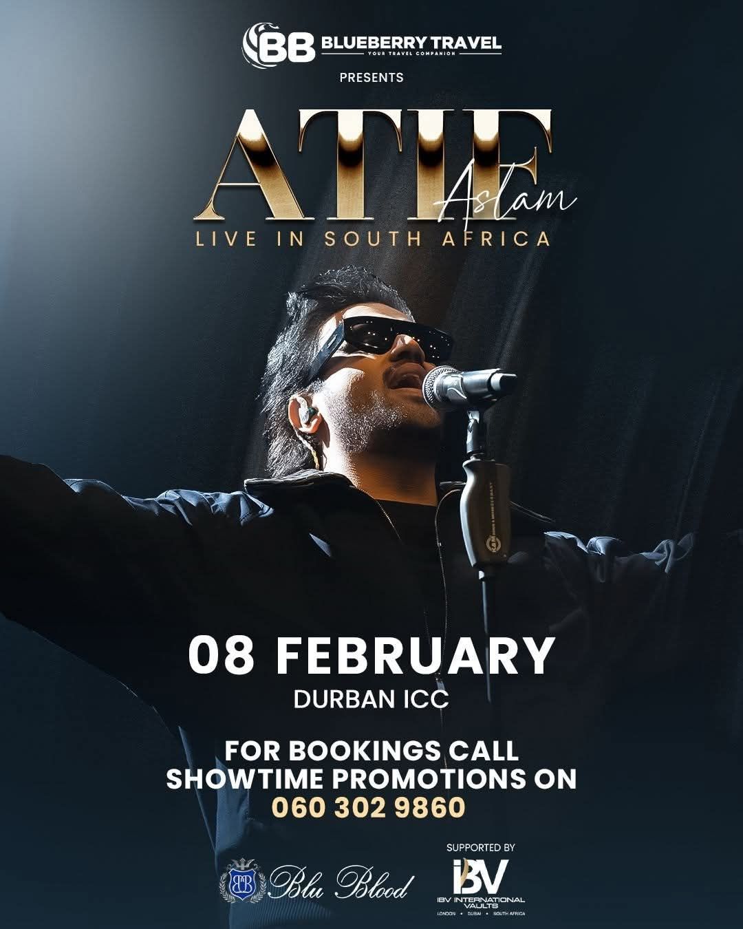 Showtime - Atif Aslam graces our shores on Sunday, 8 February 2026 at ...