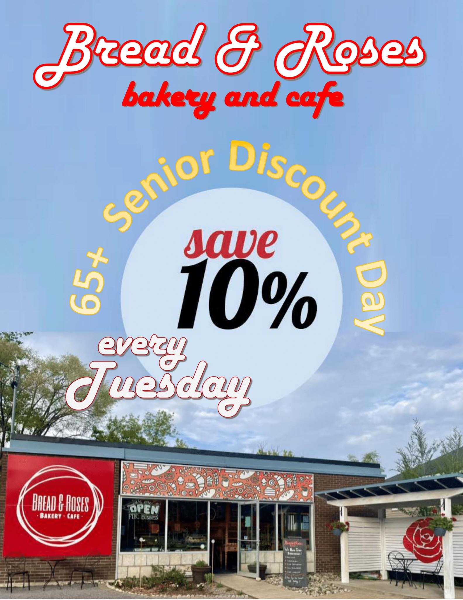 Bread & Roses Bakery - Saturday yummies! Getting festive in here! New ...