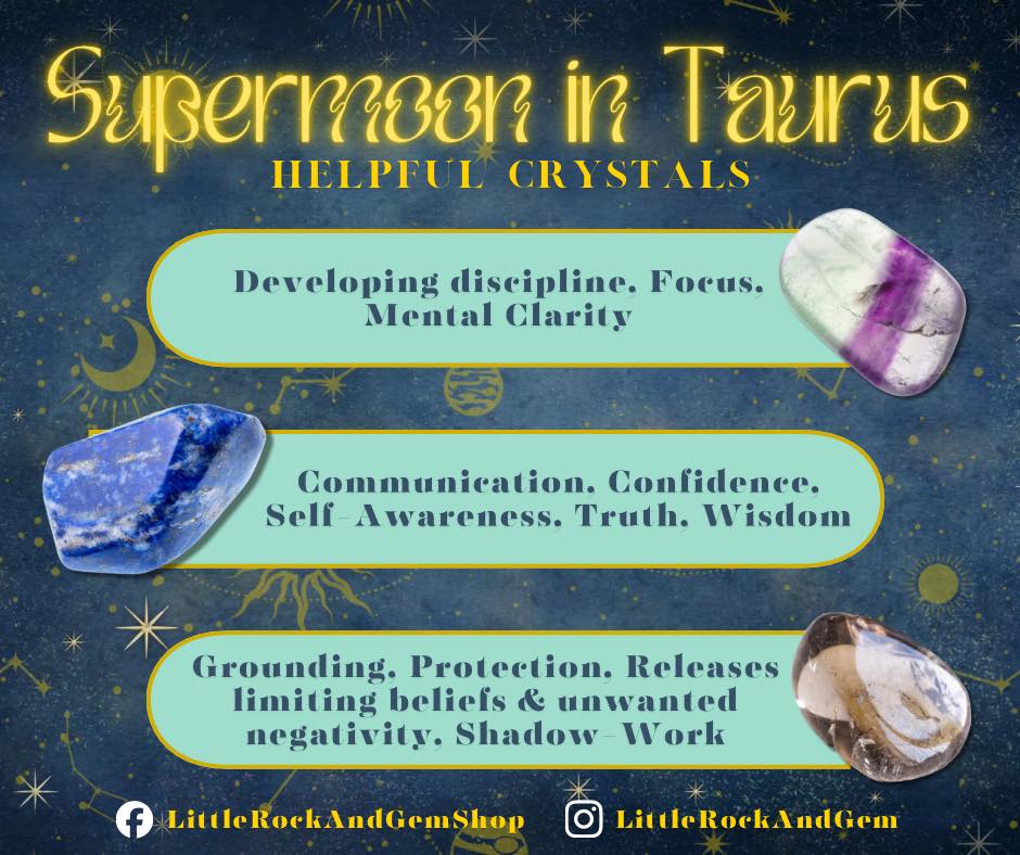 Little - ♉️🌕 TAURUS SUPERMOON NOVEMBER 5, 2025 🌕♉️ (EDIT: The stones ...