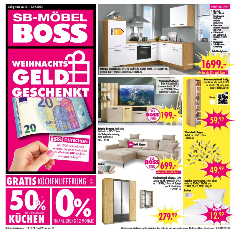 Der neue SB-Möbel BOSS Prospekt ist da 🎉🛋️ Ihr sucht nach neuen Wohnideen, tollen Angeboten oder wollt eure vier Wände noch gemütlicher machen? Dann lohnt sich ein Blick in den neuen Möbel