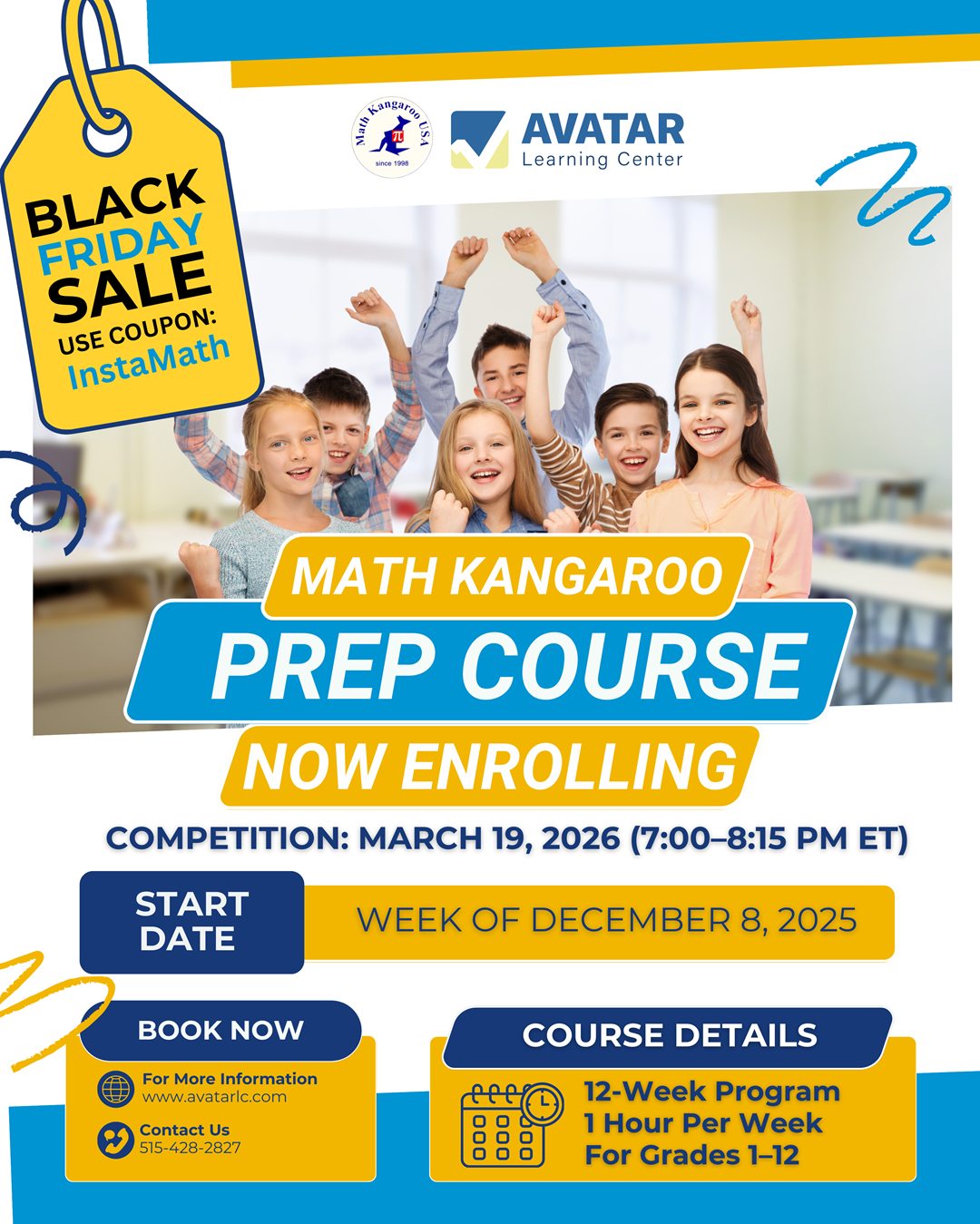 🏆 Enrolling Math Kangaroo... - Avatar Learning Center | Facebook