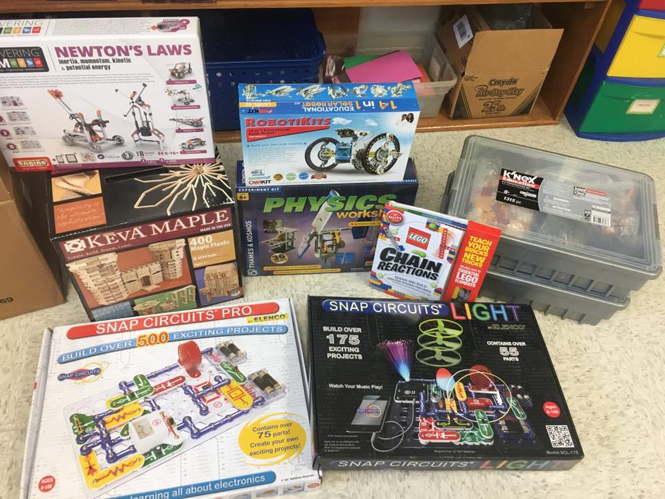 New STEM building kits for GT curriculum