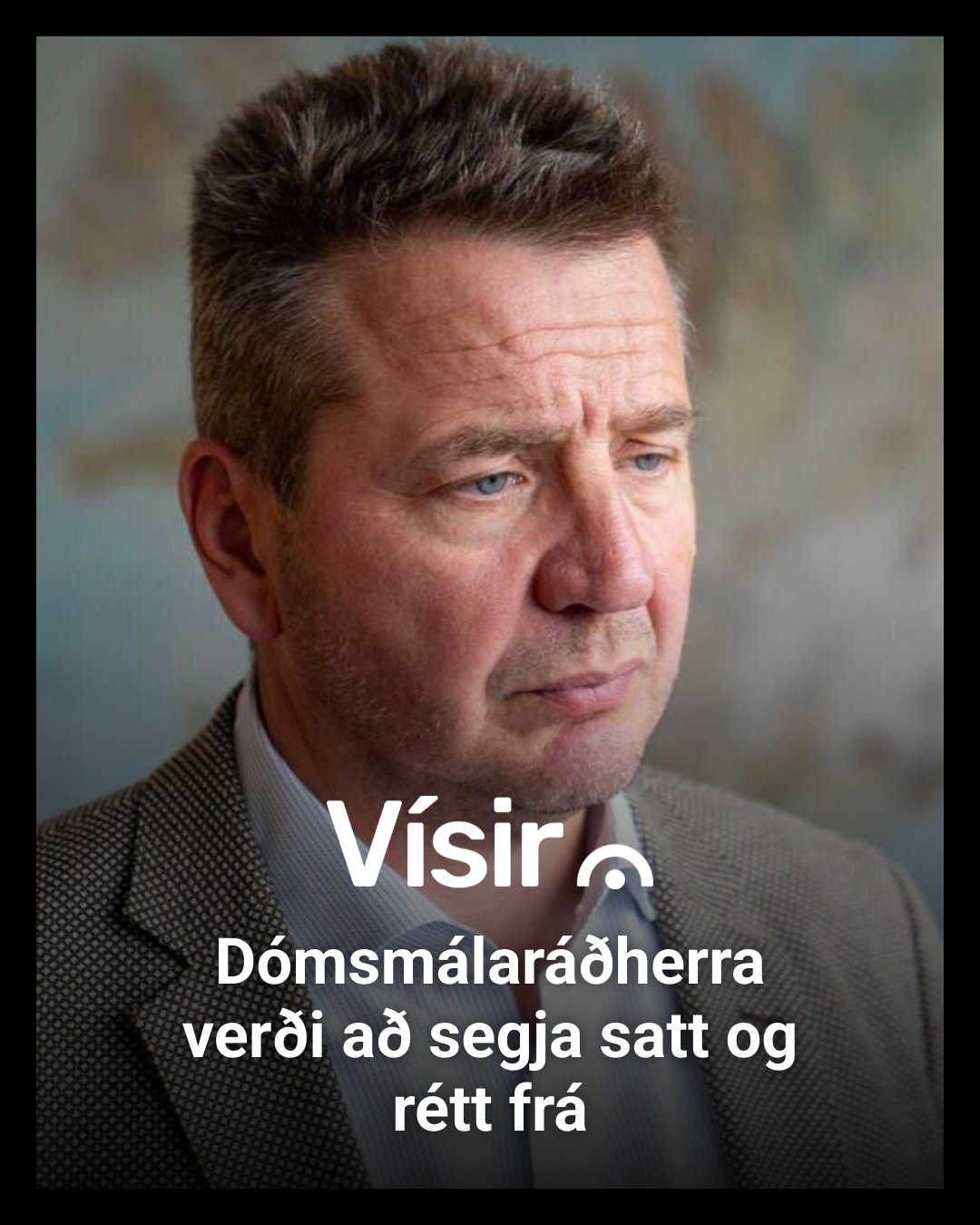 Vísir - Þingmaður Sjálfstæðisflokksins segir málflutning ...