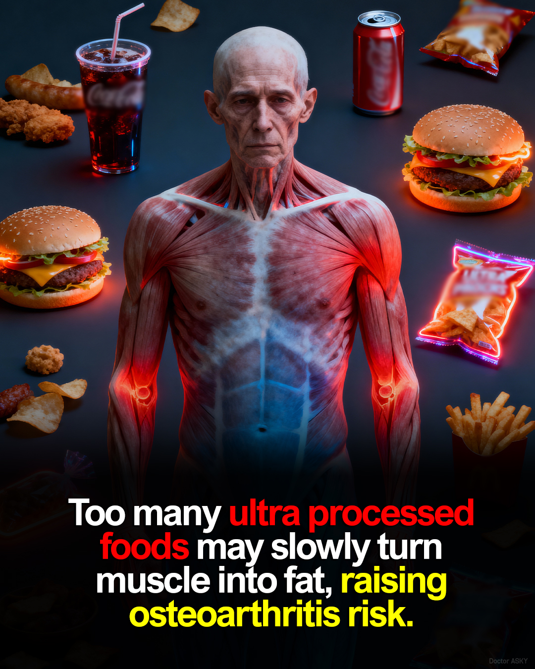 Doctor - Eating too many ultra-processed foods—like sugary snacks, fast ...