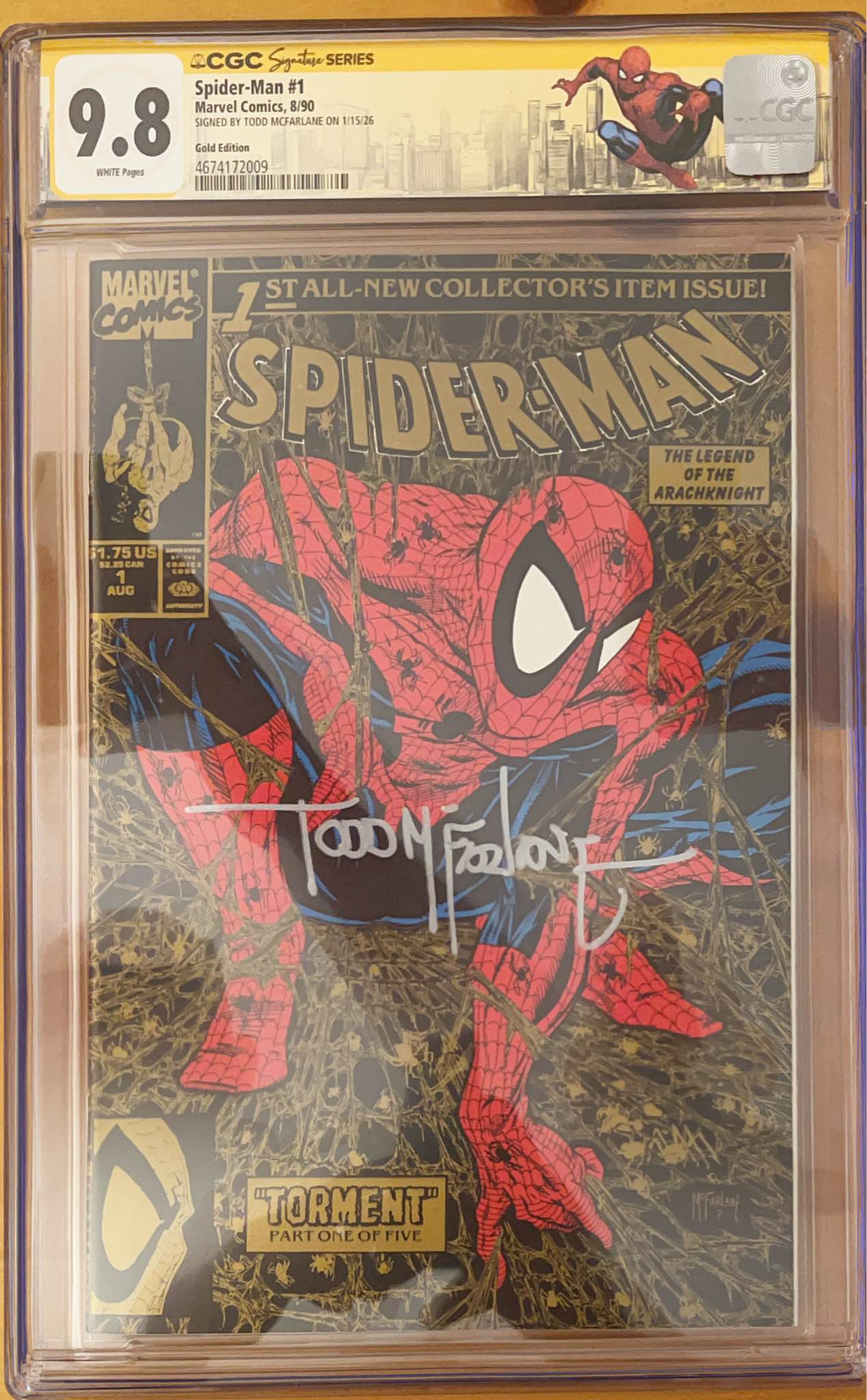 Todd Mcfarlane CGC SS FOR SALE - Books - Hicksville, New York ...