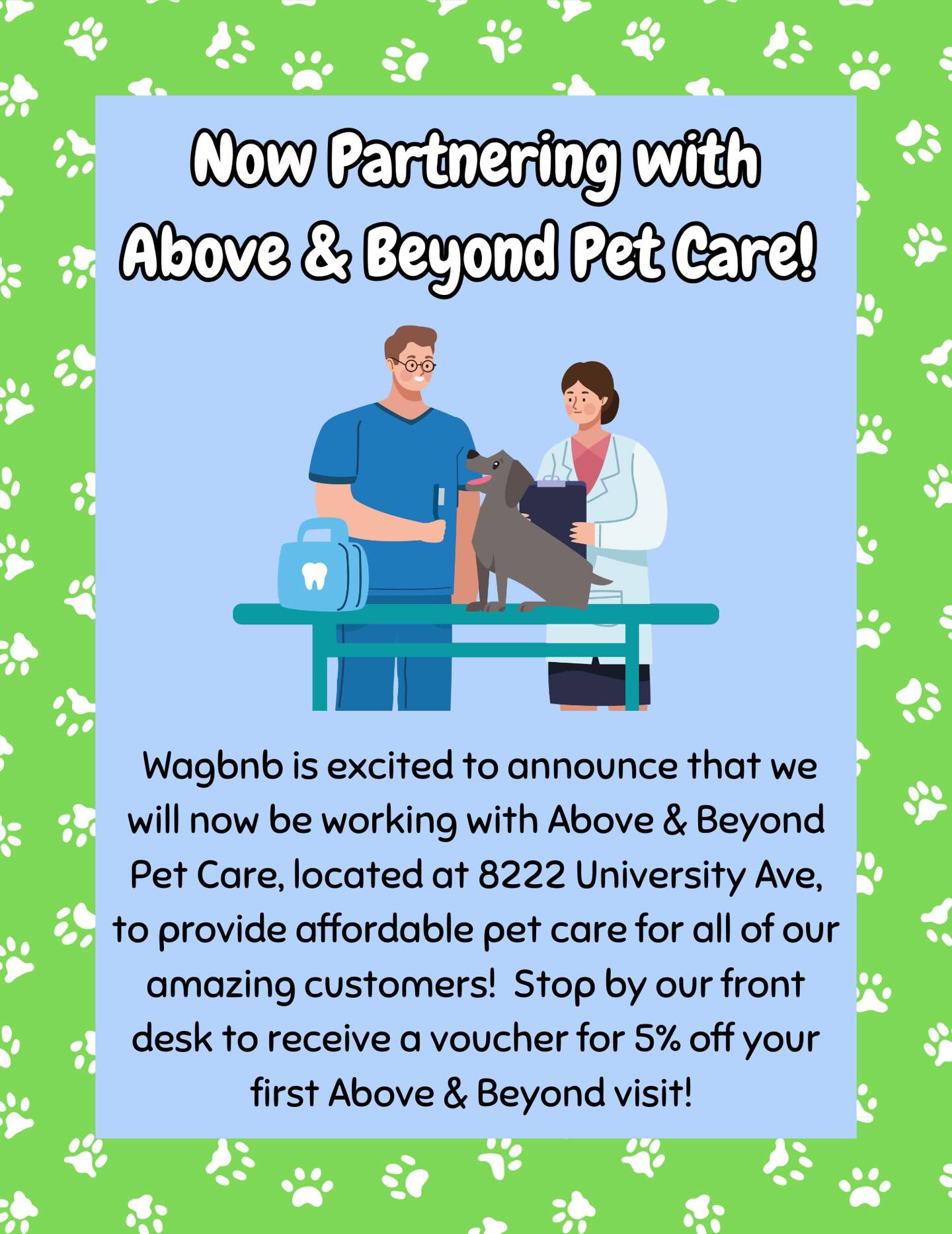 Wagbnb - We are excited to announce our new partnership... | Facebook