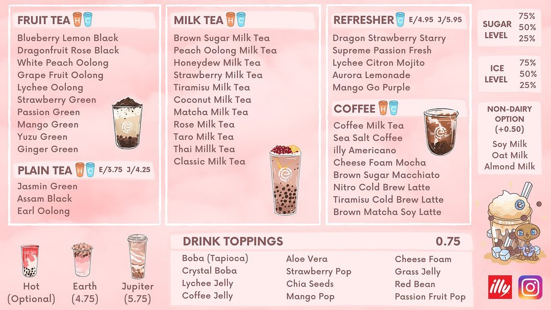 ETea D.C. - New Menu Come try our new drinks, refresher... | Facebook
