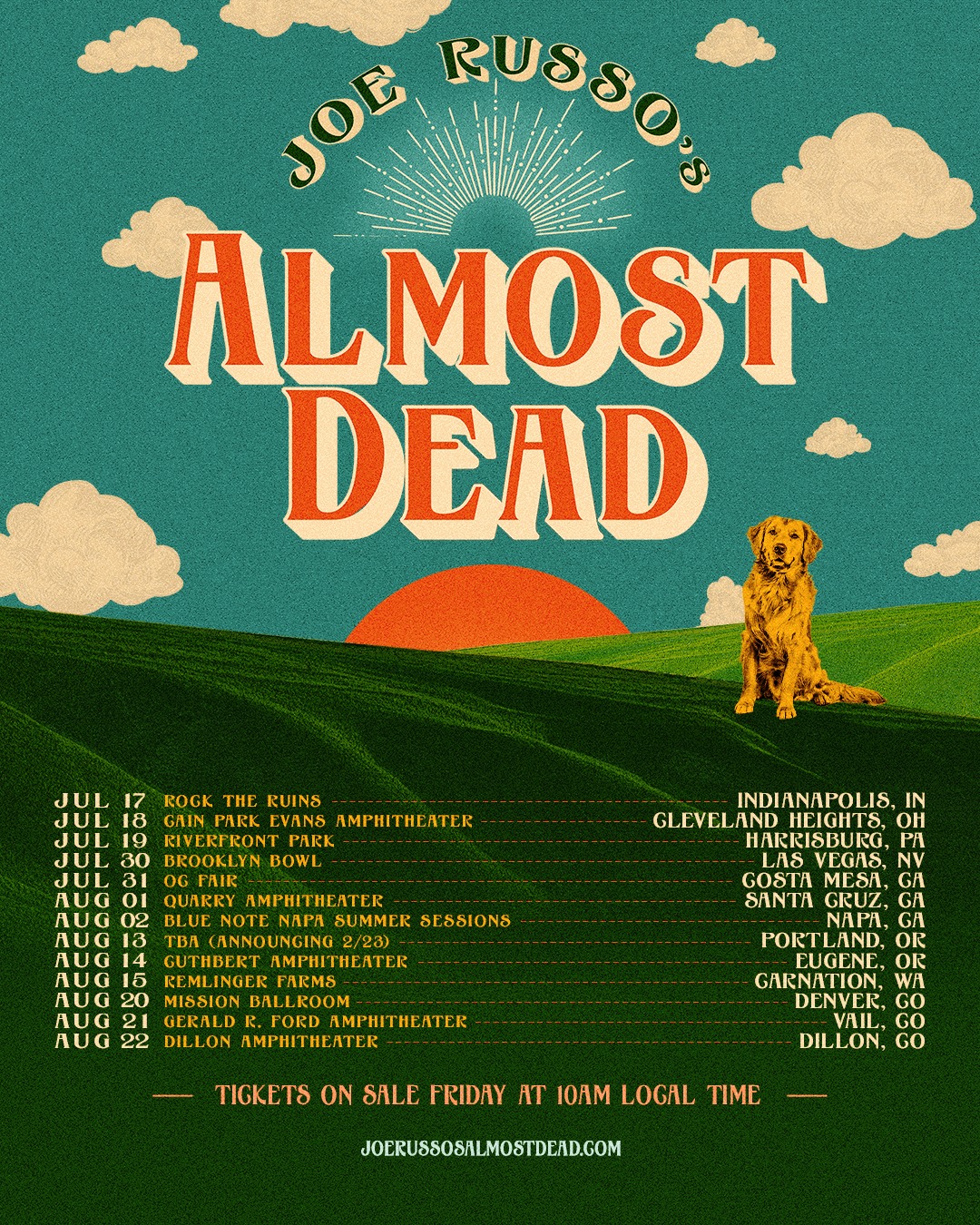 JRAD2026 Posters & Set Times Portland Doors: 5:00PM Set 1: 6:15PM