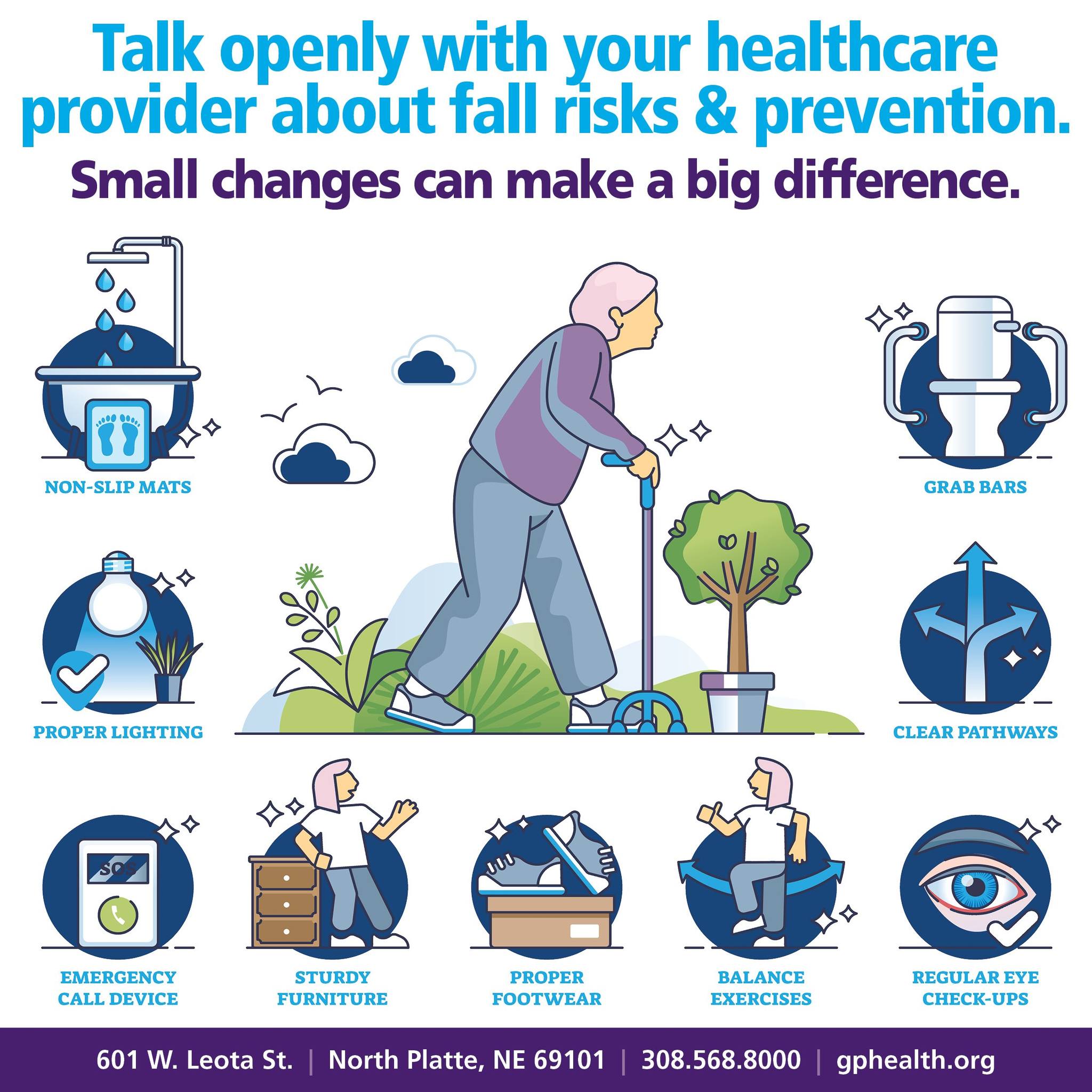 Great - The risk of falling increases with age. Falls can be especially ...
