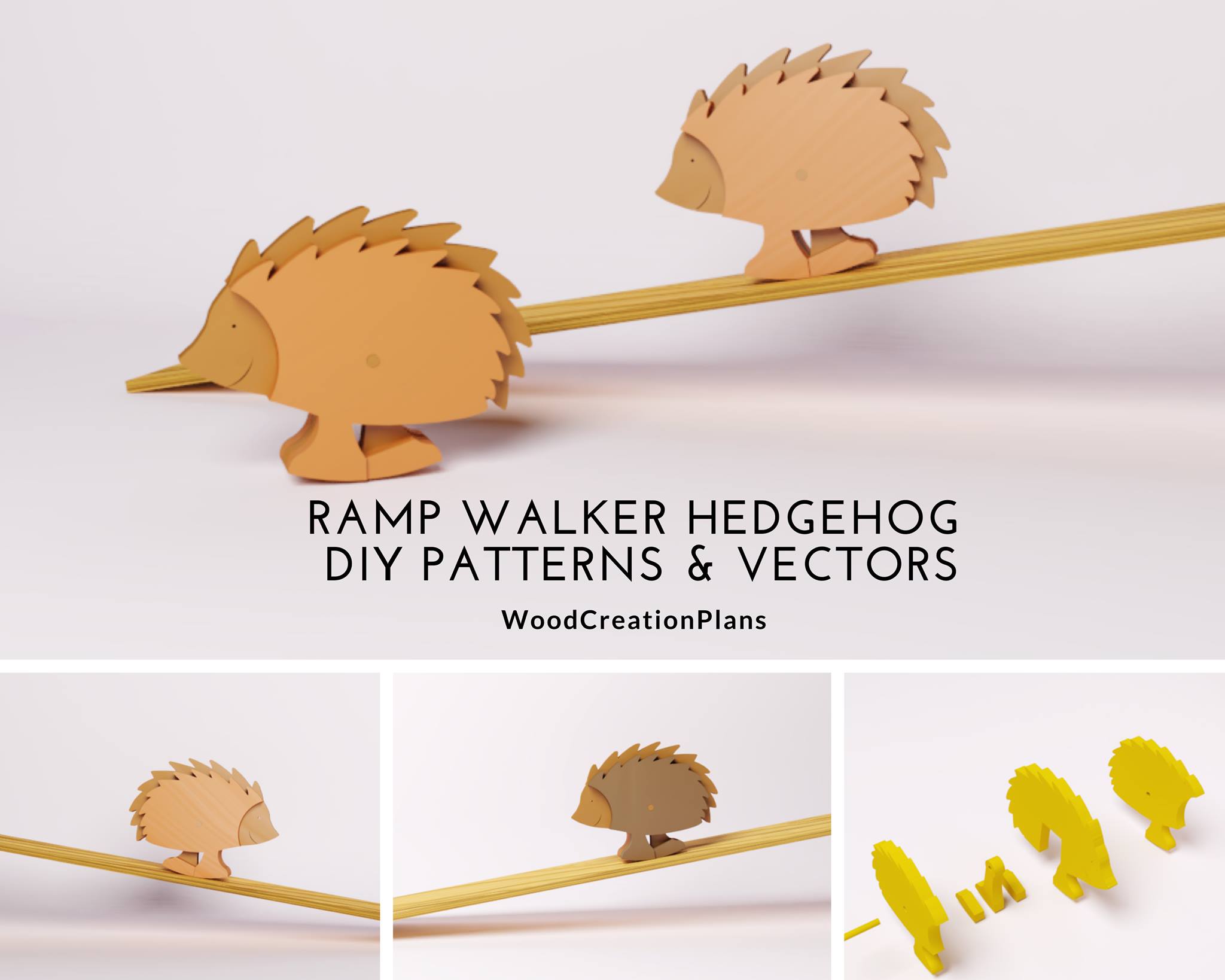 Ramp toy Plans - Hedgehog Ramp walker Patterns. Great... | Facebook