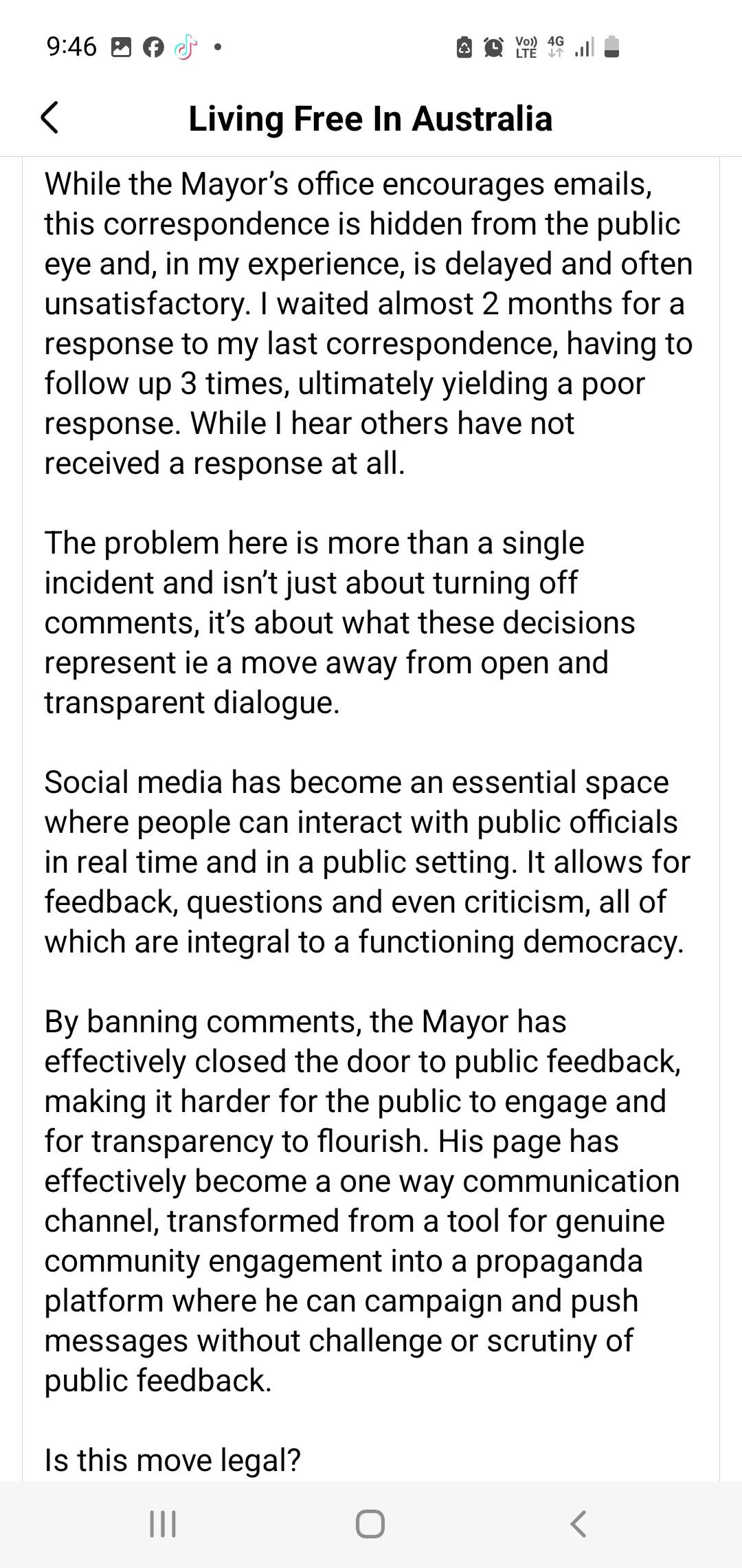Whitsunday People’s Council | Facebook