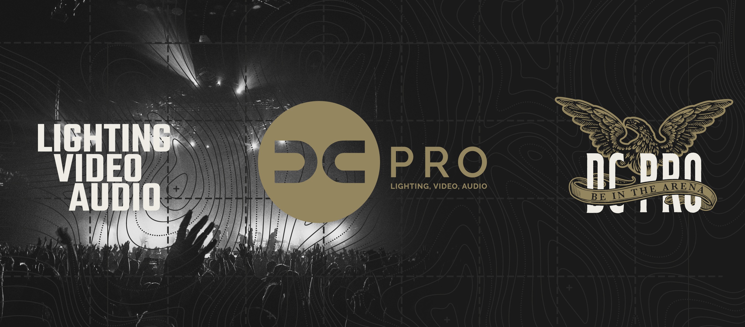 From an empty room to a full stadium. The entire production industry ...