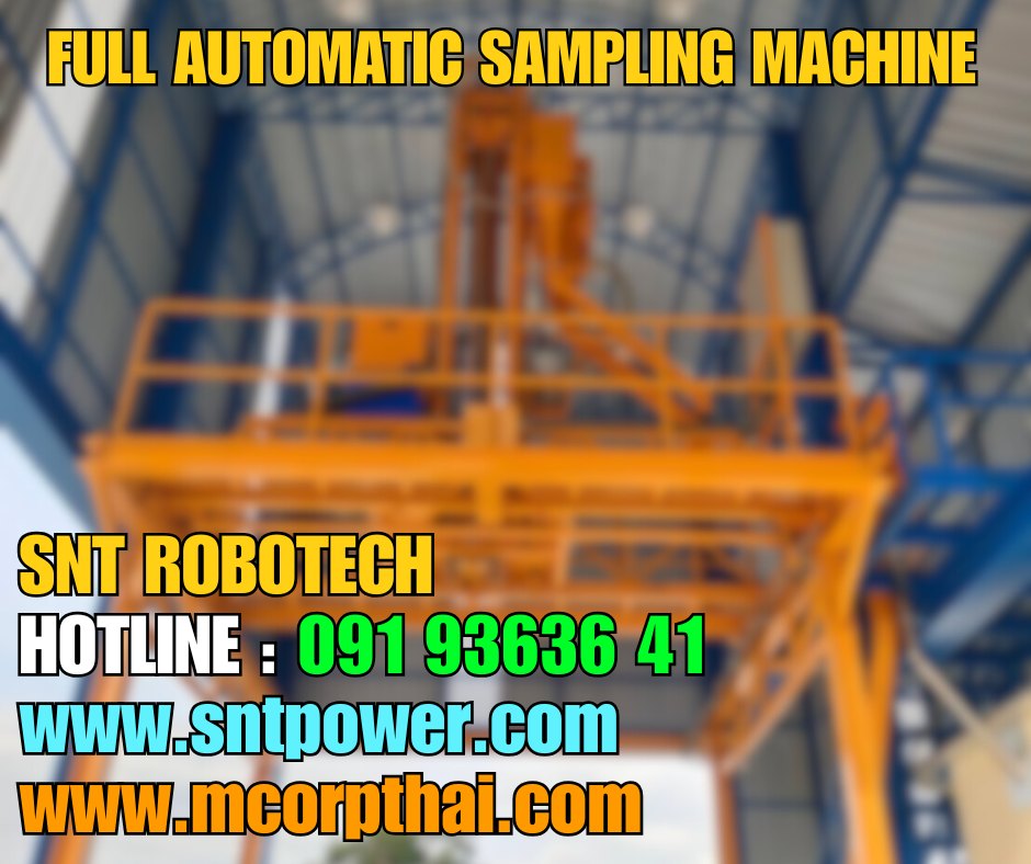 Auto Sampling Machine เครื่องสุ่มเก็บตัวอย่าง | Amphoe Khlong Luang