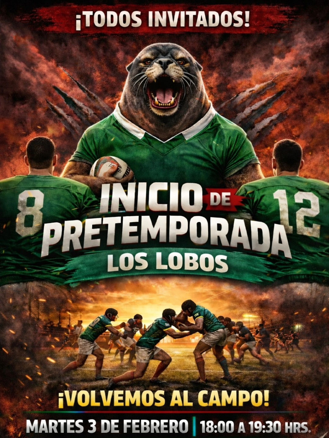 Los Lobos Rugby Club... - Los Lobos Rugby Club - Puerto Montt