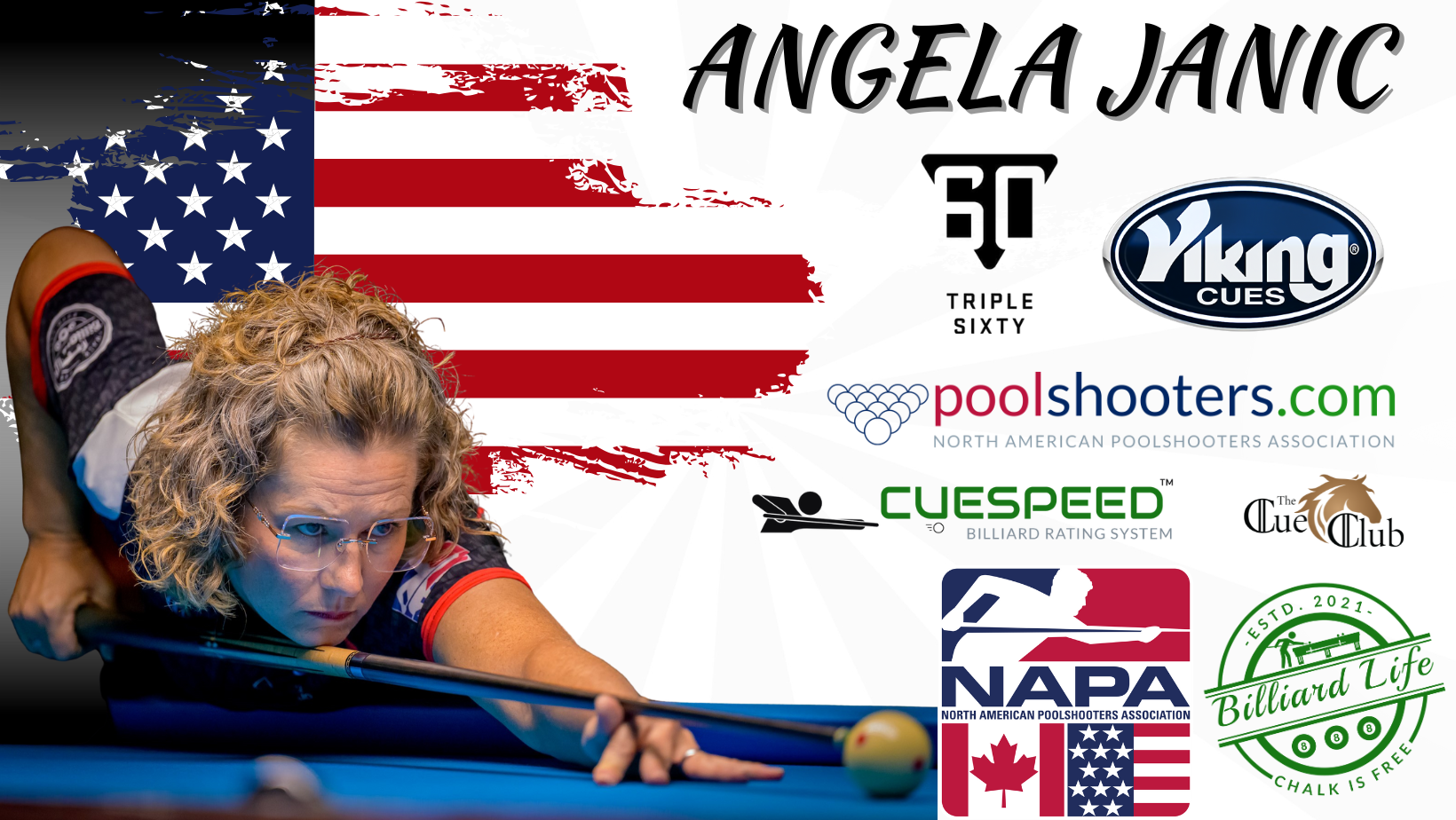 Angela Janic “Pool Player”