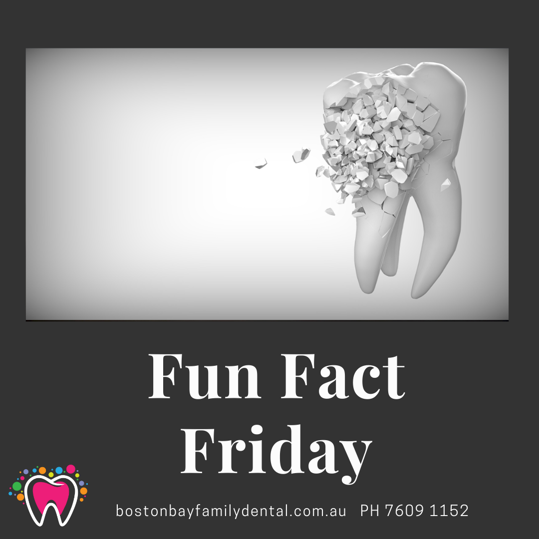 Fun Fact Friday * Tooth enamel... - Boston Bay Family Dental | Facebook