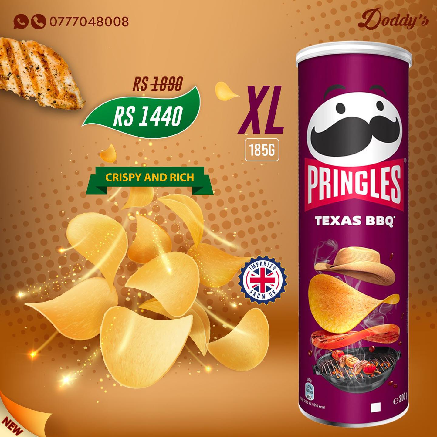 Doddy's - Pringles Texas BBQ Sauce presents a flavorful twist on the ...