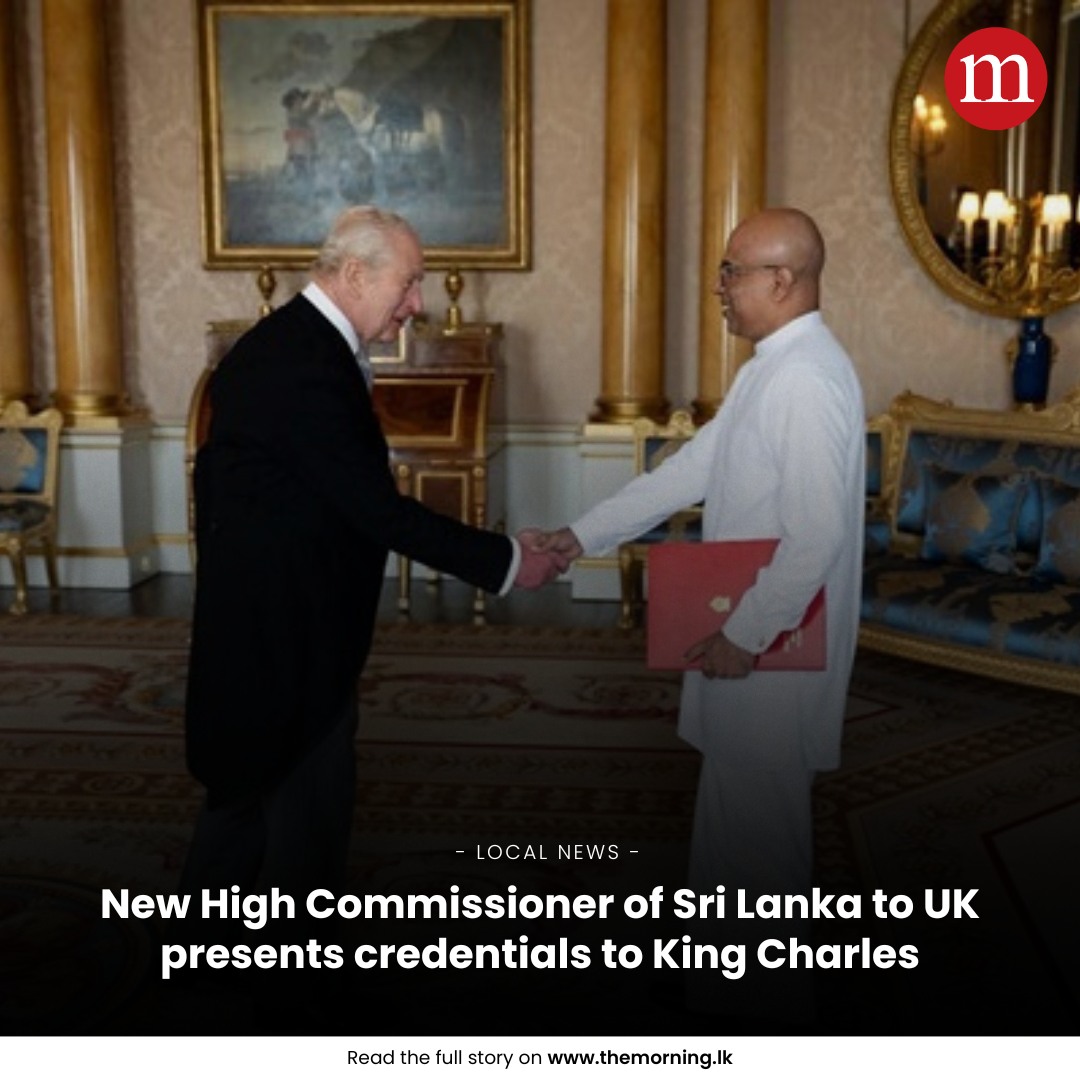 The Morning - Nimal Senadheera, the High Commissioner of Sri Lanka to ...
