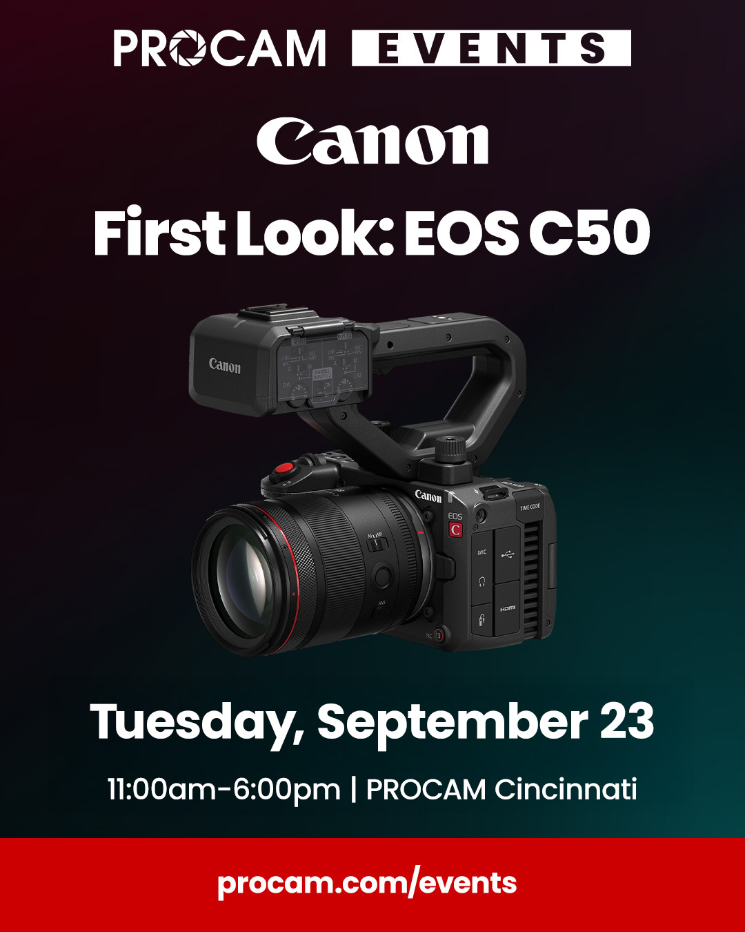 PROCAM - 🚨 Today’s the day! 🚨 Be the first to go hands-on... | Facebook