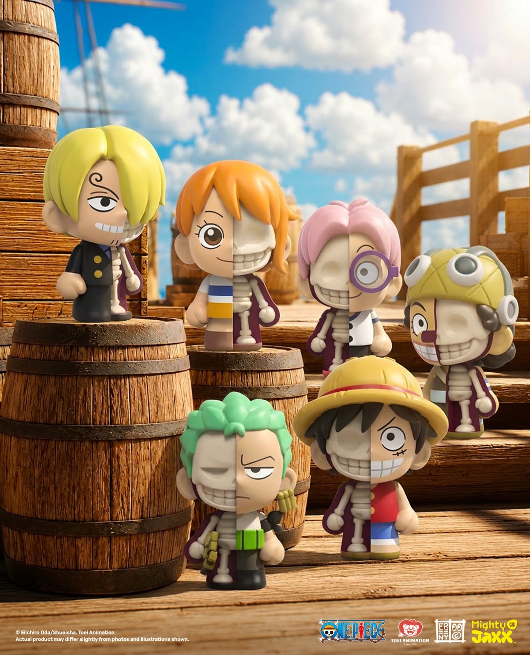 The crew that started it all. 🏴‍☠️ Luffy, Zoro, Nami, Usopp and