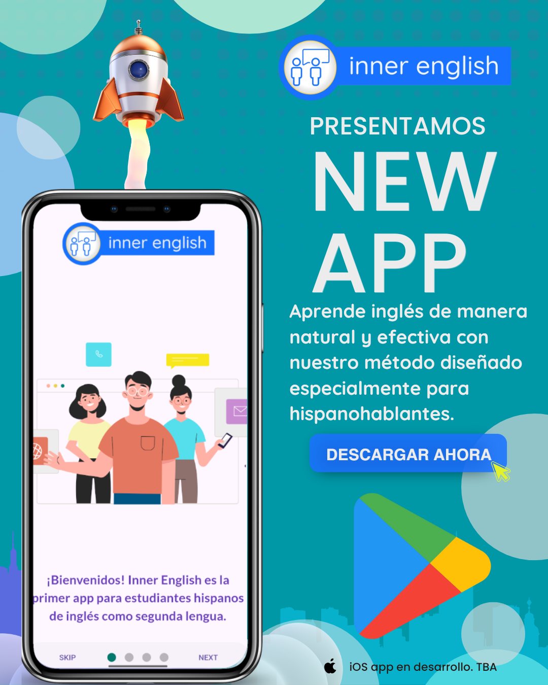 Inner - 🚀 Presentamos la nueva app de Inner English Aprende inglés de ...