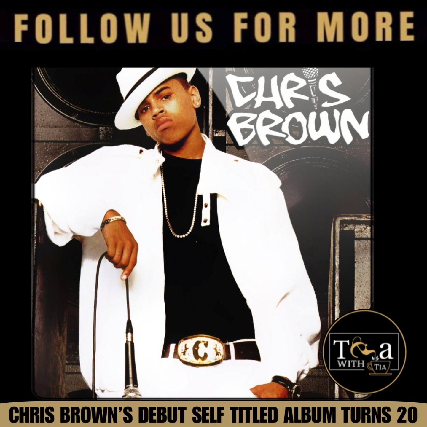 Chris Brown's self-titled debut album surpassed 1 billion Spotify