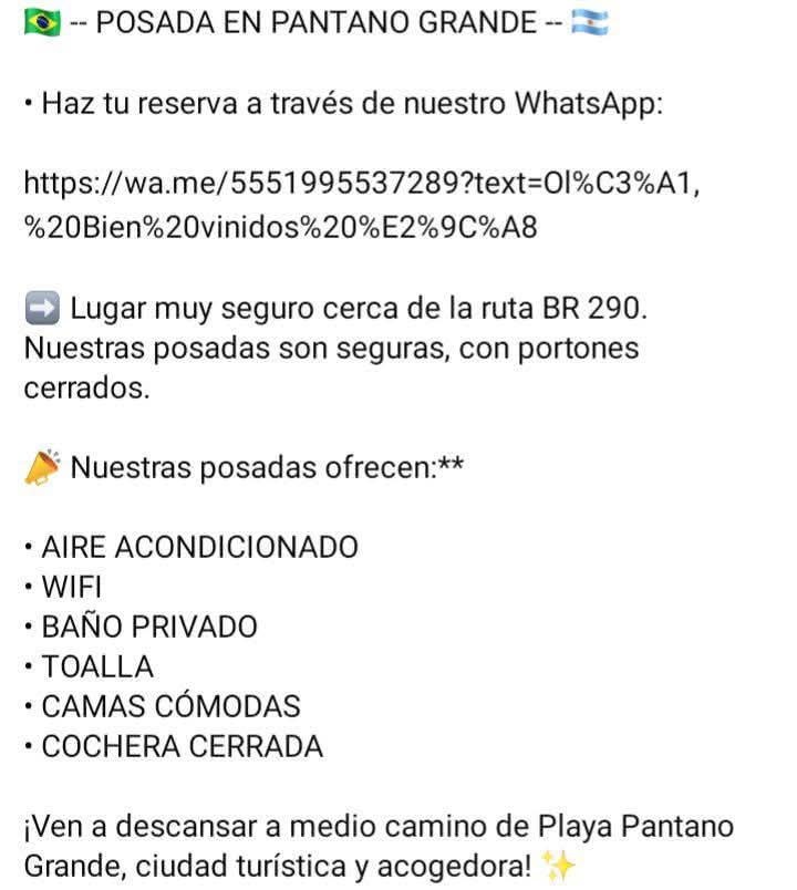 Posadas - 📍 Tene disponible para hoy 🇦🇷🇧🇷 • Haz tu reserva a través de ...